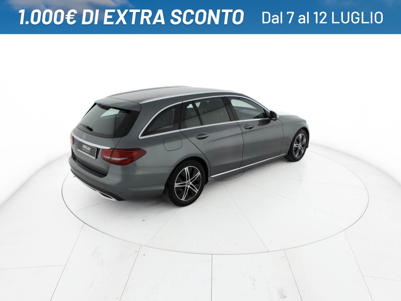 Mercedes Classe C SW sw 220 d sport plus auto diesel grigio