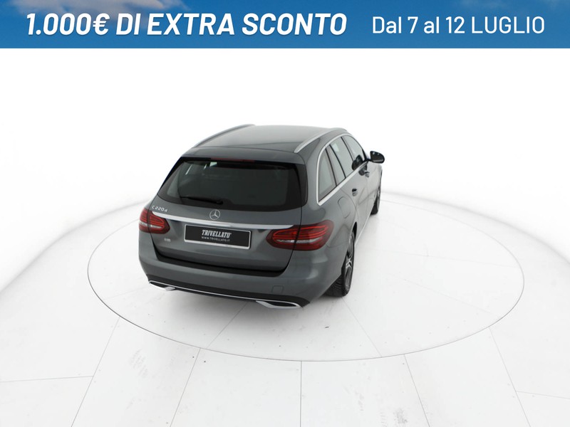 Mercedes Classe C SW sw 220 d sport plus auto diesel grigio