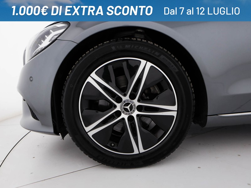 Mercedes Classe C SW sw 220 d sport plus auto diesel grigio