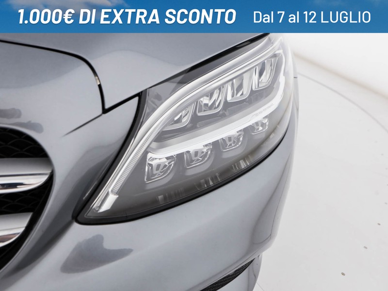 Mercedes Classe C SW sw 220 d sport plus auto diesel grigio