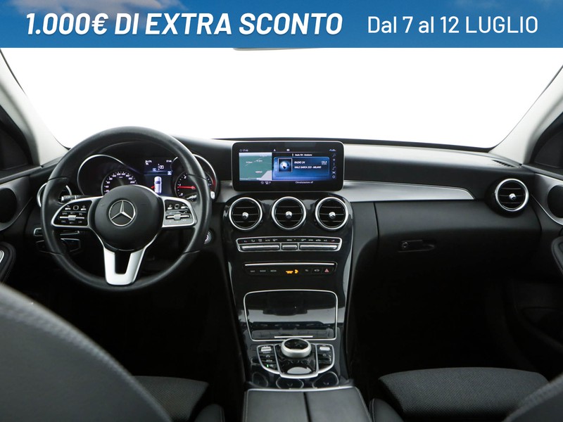 Mercedes Classe C SW sw 220 d sport plus auto diesel grigio