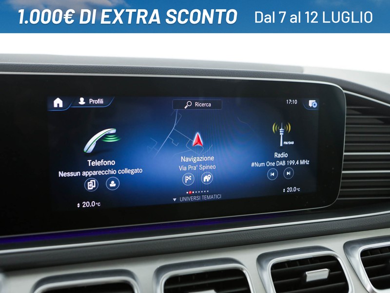 Mercedes GLE gle 300 d premium 4matic auto diesel nero
