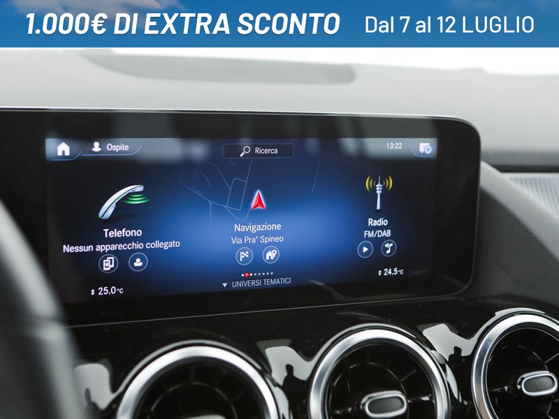 Mercedes GLA 180 d sport plus auto diesel nero