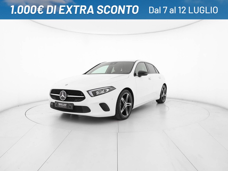 Mercedes Classe A 180 d sport auto diesel bianco