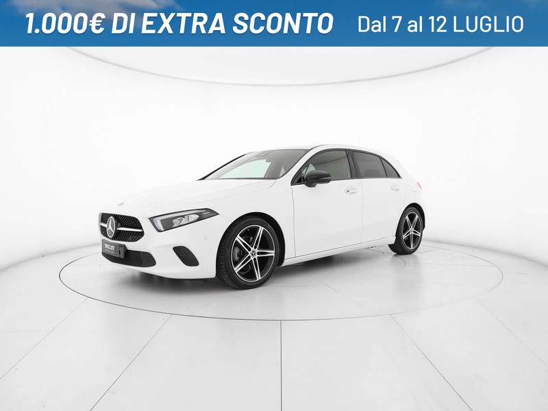Mercedes Classe A 180 d sport auto diesel bianco