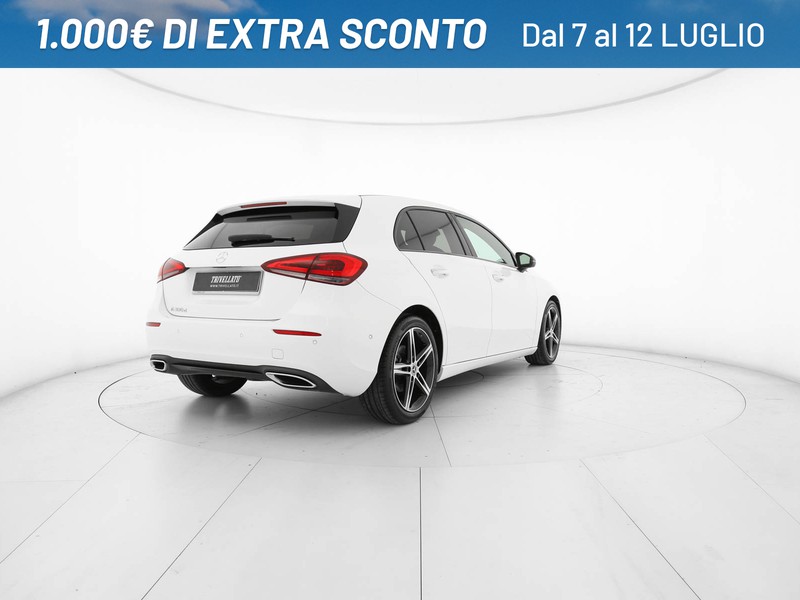 Mercedes Classe A 180 d sport auto diesel bianco