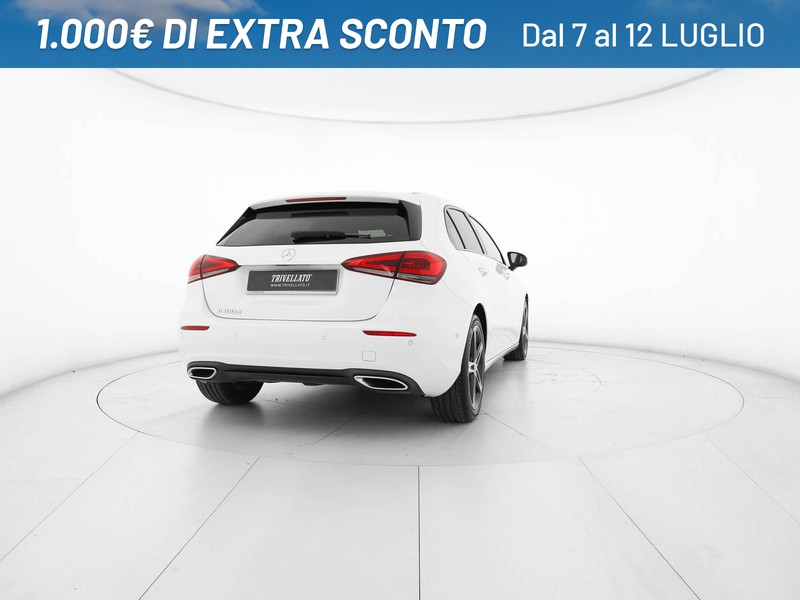 Mercedes Classe A 180 d sport auto diesel bianco