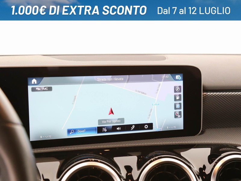 Mercedes Classe A 180 d sport auto diesel bianco