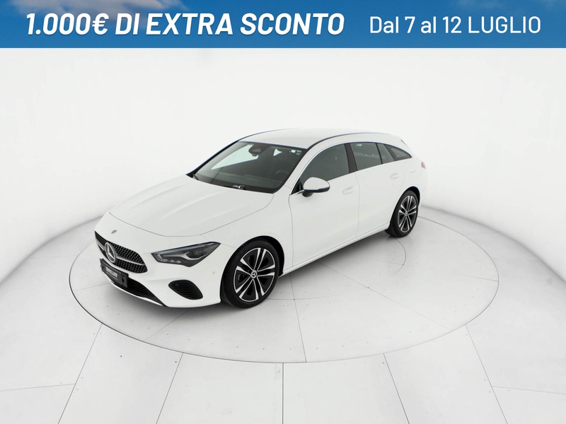 Mercedes CLA Shooting Brake  180 d progressive advanced auto diesel bianco
