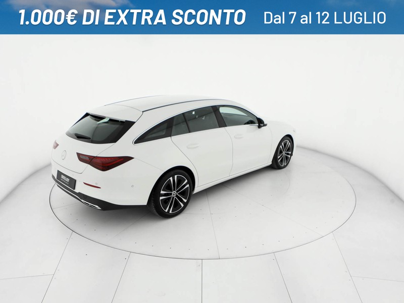 Mercedes CLA Shooting Brake  180 d progressive advanced auto diesel bianco