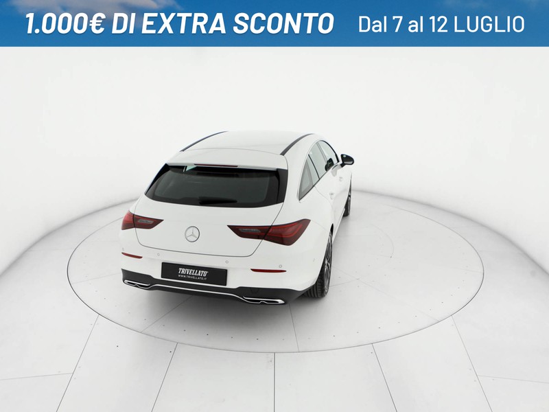 Mercedes CLA Shooting Brake  180 d progressive advanced auto diesel bianco