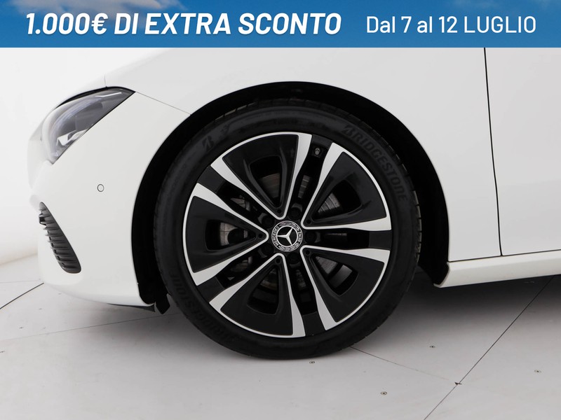 Mercedes CLA Shooting Brake  180 d progressive advanced auto diesel bianco