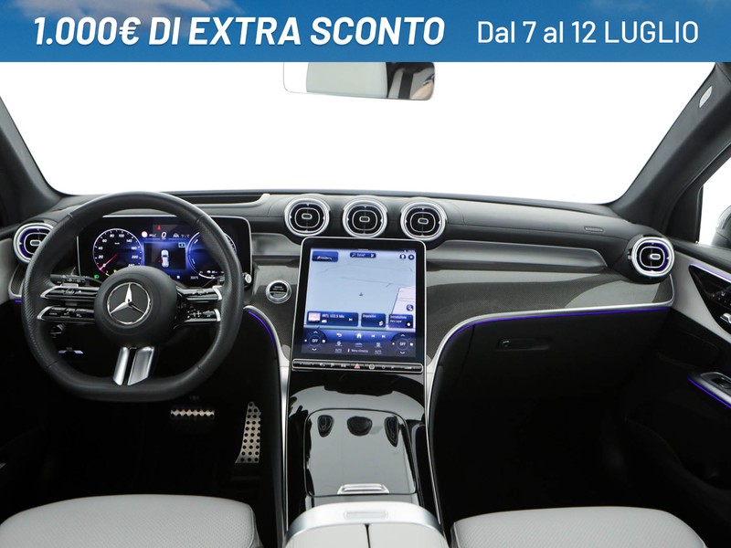 Mercedes GLC 300 de phev amg line premium plus 4matic auto ibrido grigio
