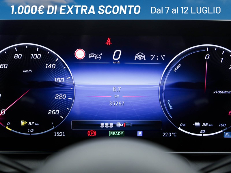 Mercedes GLC 300 de phev amg line premium plus 4matic auto ibrido grigio
