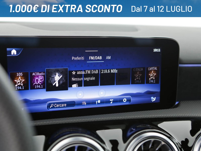 Mercedes Classe A 200 d amg line advanced plus auto diesel nero