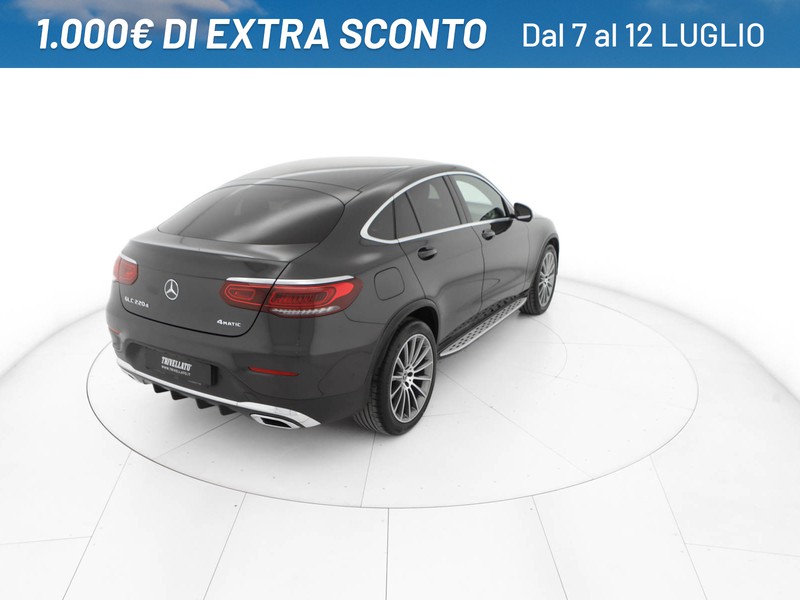 Mercedes GLC Coupè coupe 220 d premium 4matic auto diesel grigio