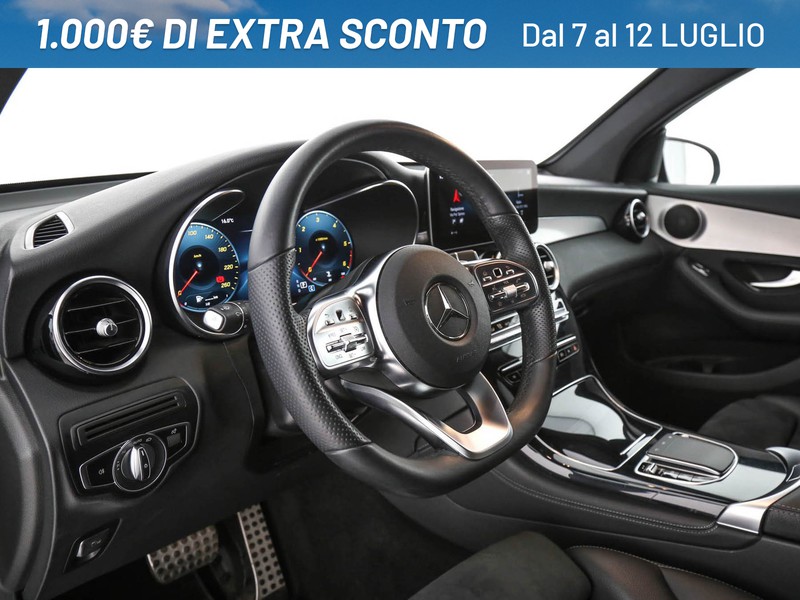 Mercedes GLC Coupè coupe 220 d premium 4matic auto diesel grigio