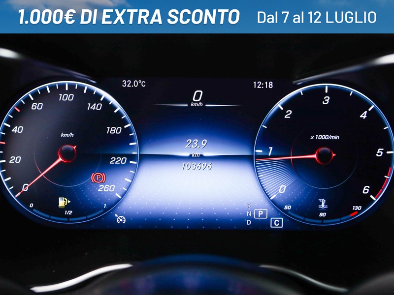 Mercedes GLC Coupè coupe 220 d premium 4matic auto diesel grigio