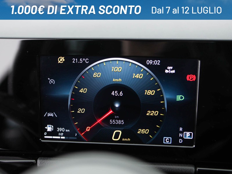 Mercedes GLA 180 d executive auto diesel nero