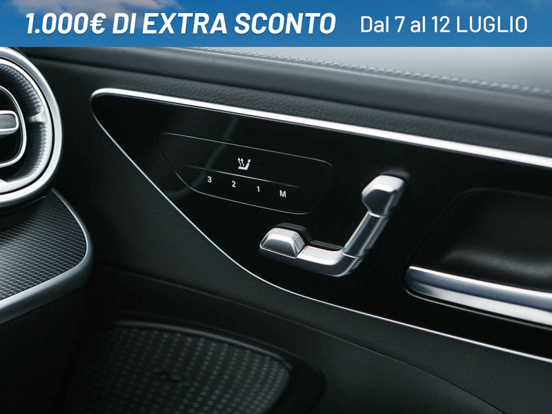 Mercedes Classe C SW sw 220 d mhev amg line advanced plus 200cv auto ibrido bianco