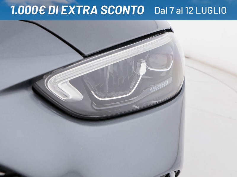Mercedes Classe C SW sw 220 d mhev amg line advanced 200cv auto ibrido grigio