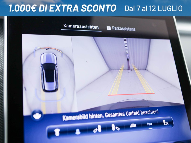 Mercedes Classe C SW sw 220 d mhev amg line advanced 200cv auto ibrido grigio