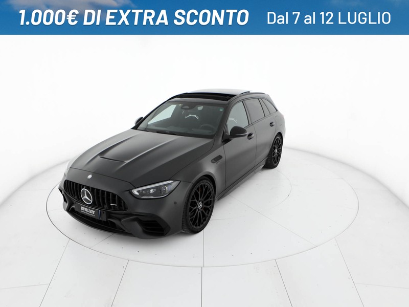 AMG Classe C c sw amg 63 s e performance premium plus auto ibrido grigio