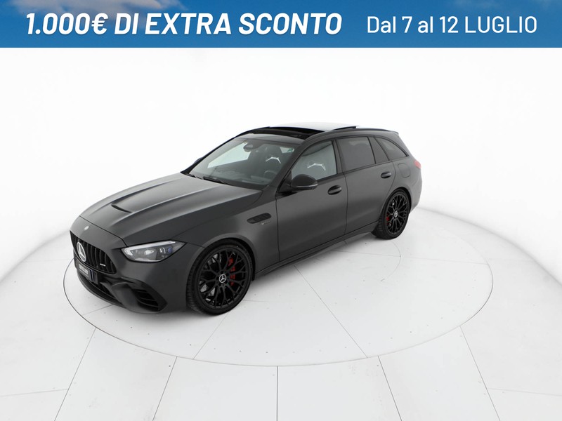 AMG Classe C c sw amg 63 s e performance premium plus auto ibrido grigio