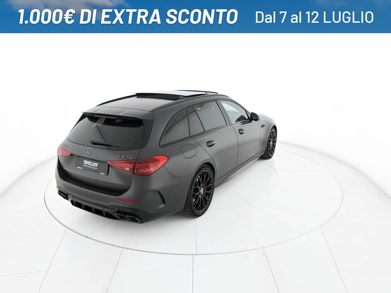 AMG Classe C c sw amg 63 s e performance premium plus auto ibrido grigio