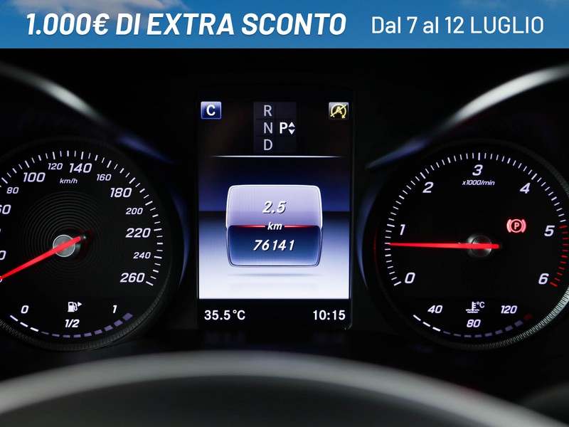 Mercedes GLC 250 d premium 4matic auto diesel nero