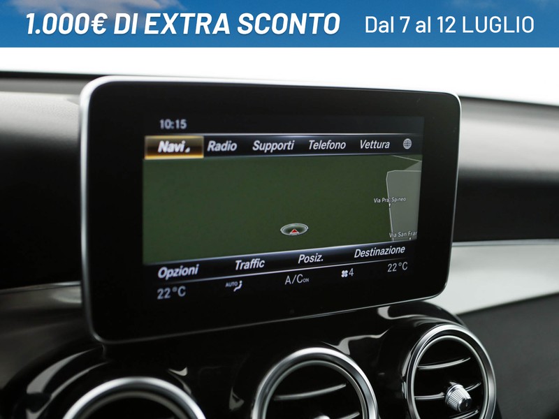 Mercedes GLC 250 d premium 4matic auto diesel nero