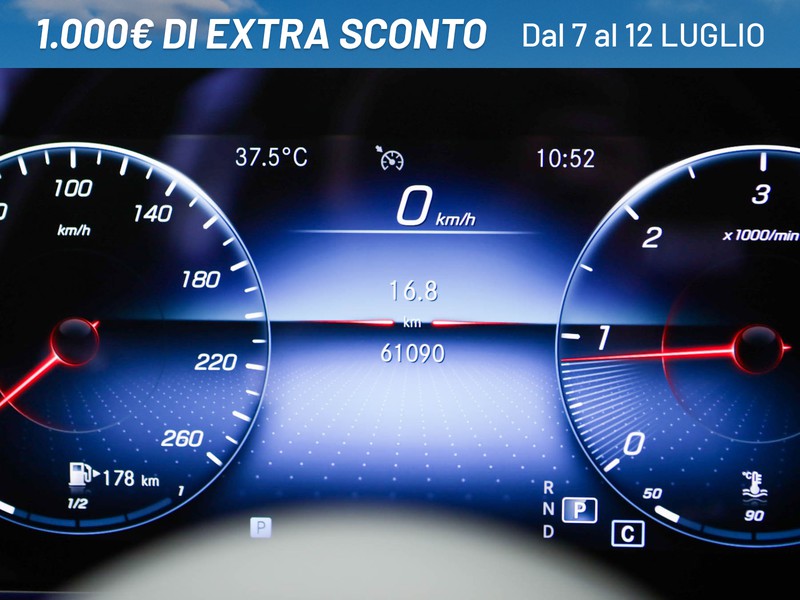 Mercedes Classe E SW sw 220 d premium auto my20 diesel nero