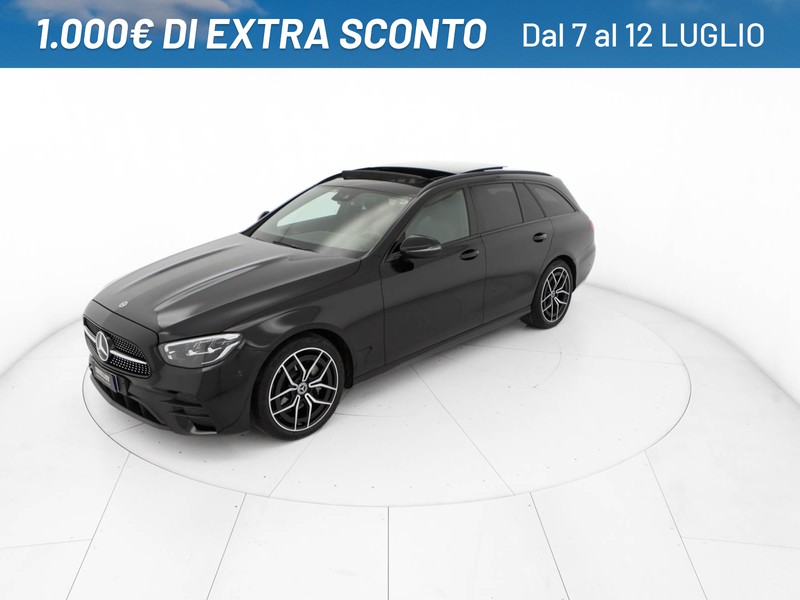 Mercedes Classe E SW sw 220 d mhev premium 4matic auto ibrido nero