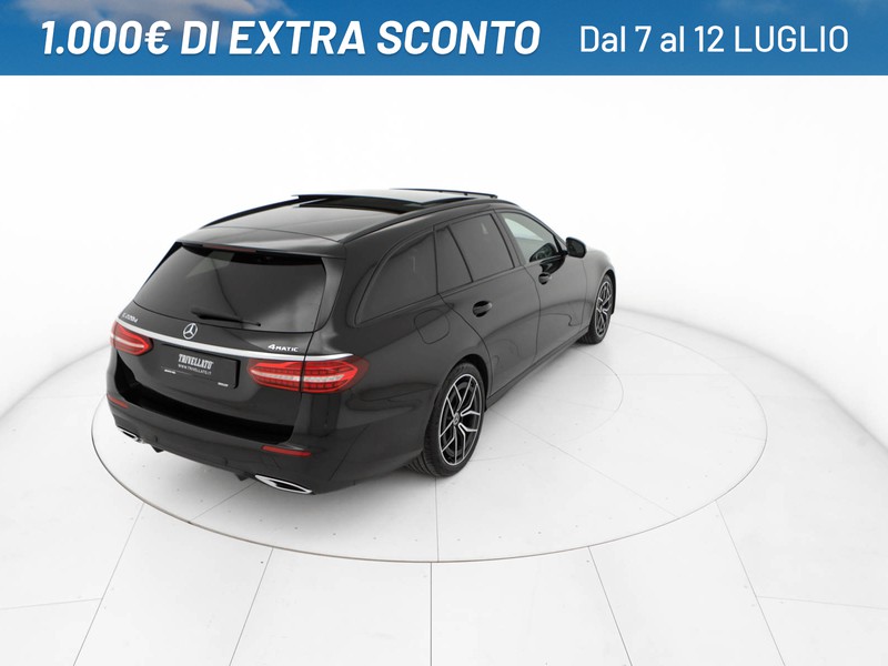 Mercedes Classe E SW sw 220 d mhev premium 4matic auto ibrido nero