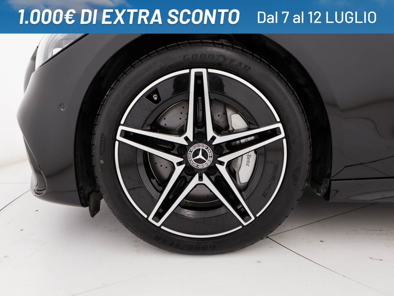 Mercedes Classe C SW sw 200 d mhev amg line advanced auto ibrido nero