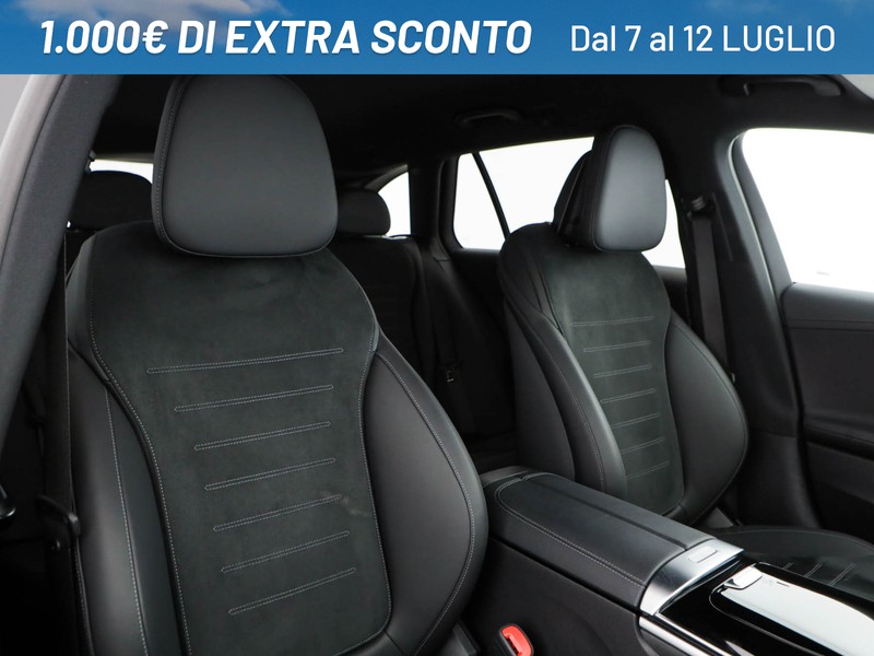 Mercedes Classe C SW sw 200 d mhev amg line advanced auto ibrido nero