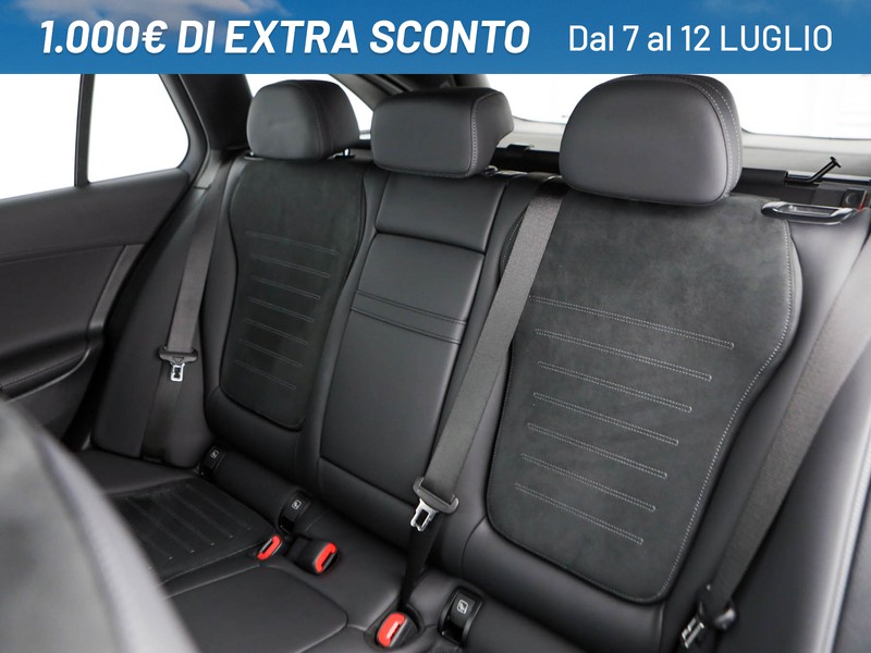 Mercedes Classe C SW sw 200 d mhev amg line advanced auto ibrido nero