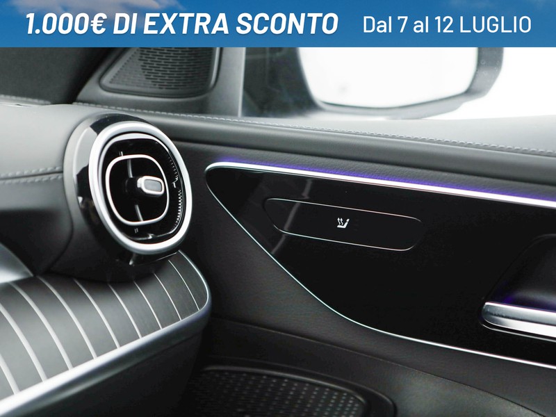 Mercedes Classe C SW sw 200 d mhev amg line advanced auto ibrido nero