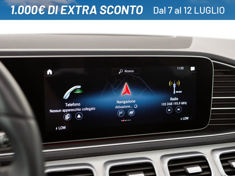 Mercedes GLE gle 300 d premium 4matic auto diesel grigio