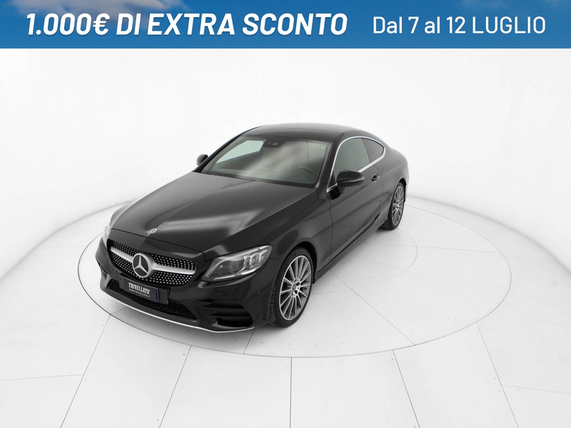 Mercedes Classe C Coupè coupe 220 d premium 4matic auto diesel nero