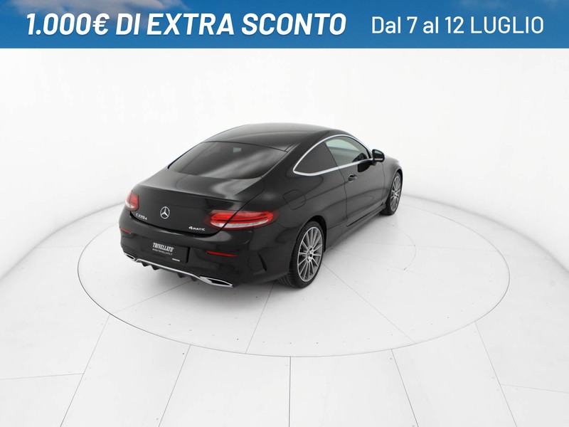 Mercedes Classe C Coupè coupe 220 d premium 4matic auto diesel nero
