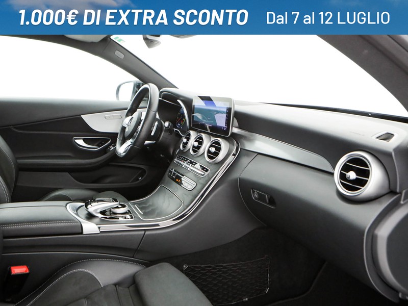 Mercedes Classe C Coupè coupe 220 d premium 4matic auto diesel nero