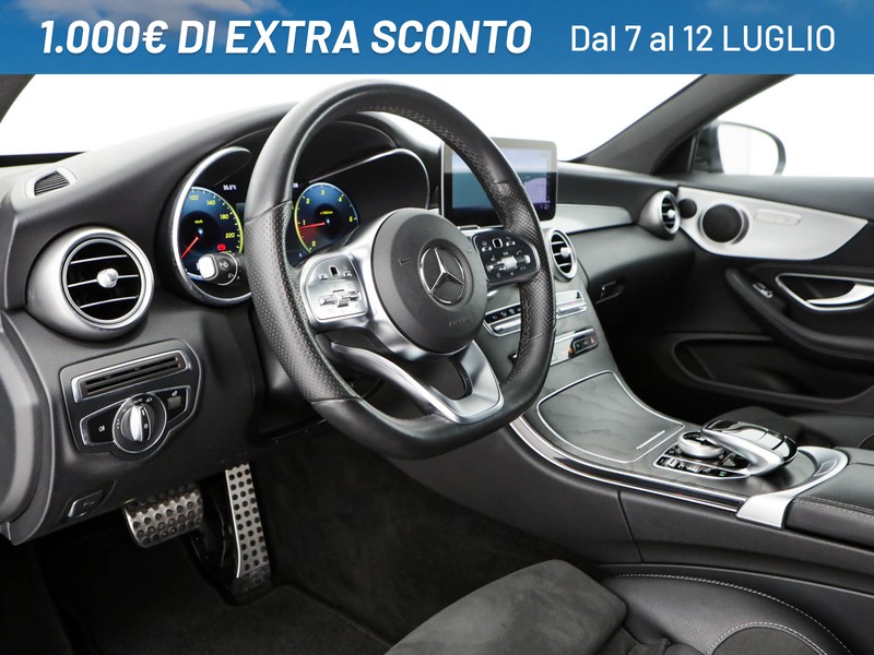 Mercedes Classe C Coupè coupe 220 d premium 4matic auto diesel nero
