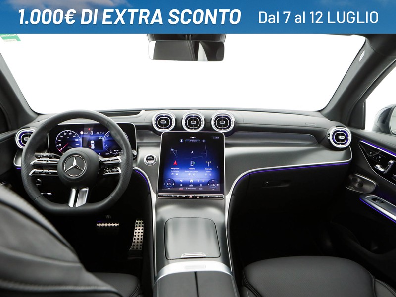 Mercedes GLC 400 e phev amg premium plus 4matic auto ibrido argento