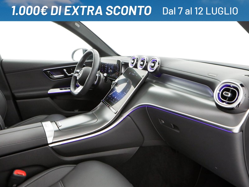 Mercedes GLC 400 e phev amg premium plus 4matic auto ibrido argento