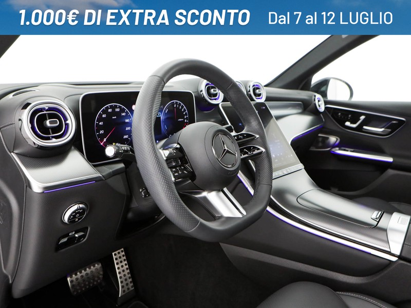 Mercedes GLC 400 e phev amg premium plus 4matic auto ibrido argento