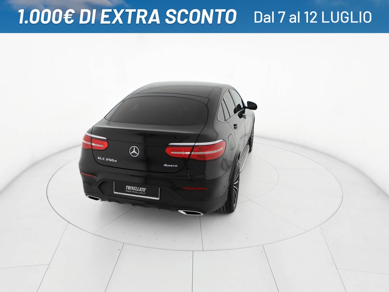 Mercedes GLC Coupè coupe 250 d premium 4matic auto diesel nero