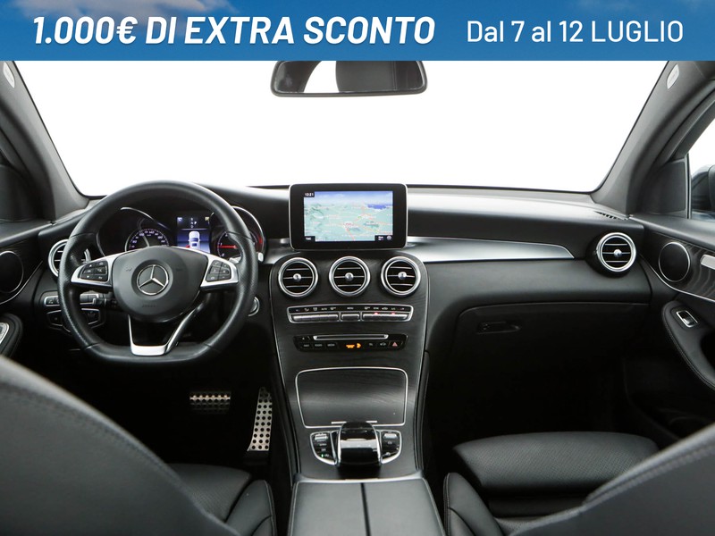 Mercedes GLC Coupè coupe 250 d premium 4matic auto diesel nero