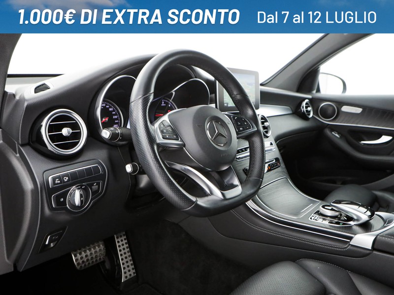 Mercedes GLC Coupè coupe 250 d premium 4matic auto diesel nero