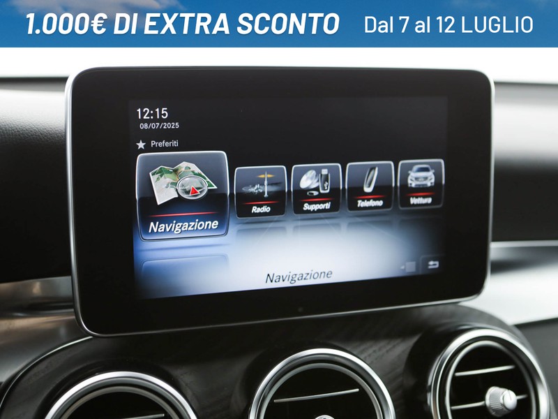 Mercedes GLC Coupè coupe 250 d premium 4matic auto diesel nero